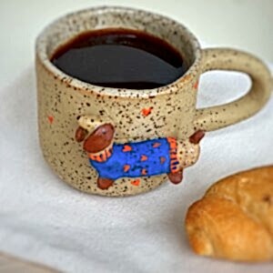 Dachund Mug - Blue