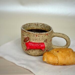 Dachund Mug - RED